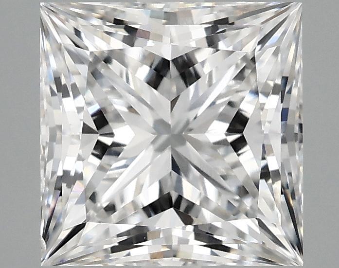 2.03 Carat Princess Shaped Ideal Cut VS2 IGI Certified Lab Grown Diamond