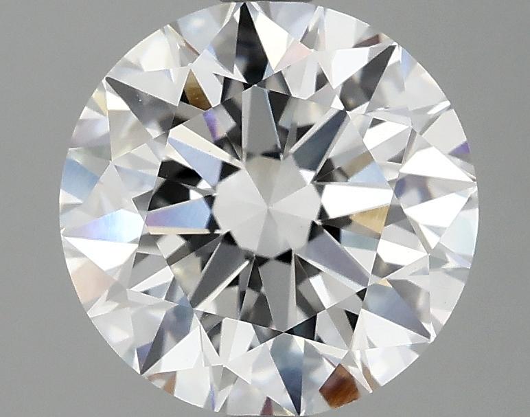 2.94 Carat Round Shaped Excellent Cut VVS2 IGI Certified Lab Grown Diamond