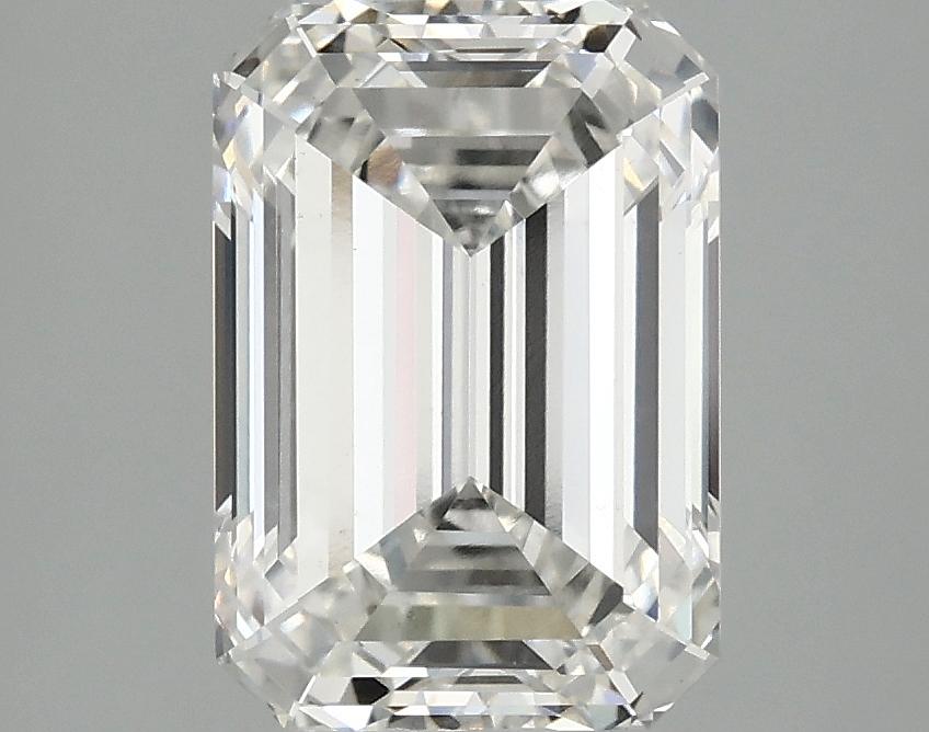 3.09 Carat Emerald Shaped Ideal Cut VS1 IGI Certified Lab Grown Diamond