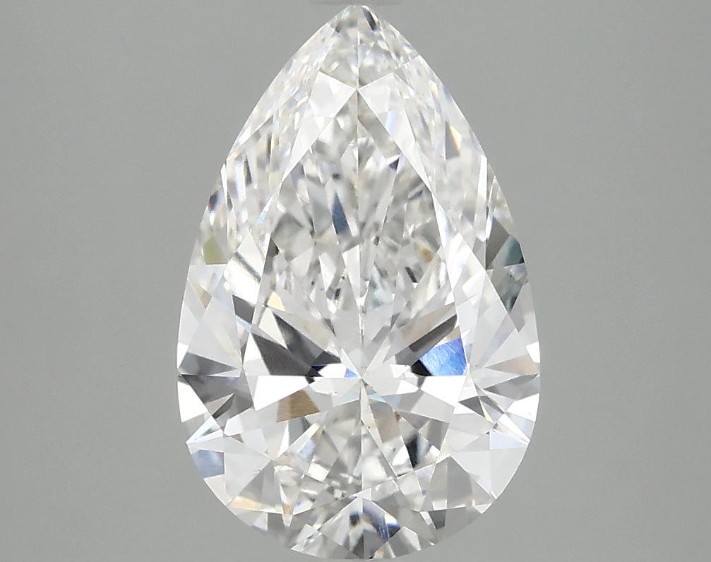 2.52 Carat Pear Shaped Ideal Cut VS1 IGI Certified Lab Grown Diamond