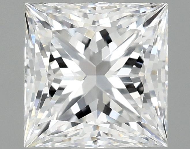 1.08 Carat Princess Shaped Ideal Cut VVS2 IGI Certified Lab Grown Diamond