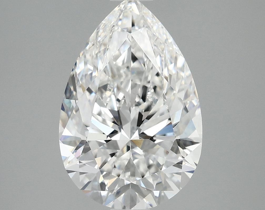 3.1 Carat Pear Shaped Excellent Cut VVS2 IGI Certified Lab Grown Diamond