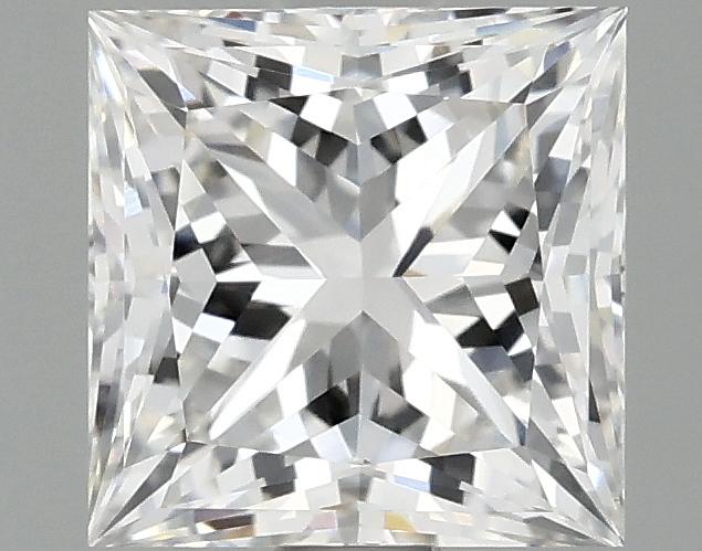 1.31 Carat Princess Shaped Ideal Cut VVS2 IGI Certified Lab Grown Diamond