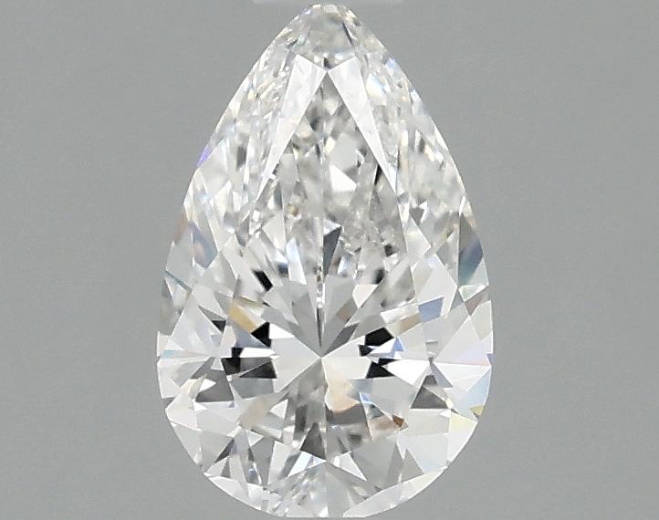 0.98 Carat Pear Shaped Ideal Cut VVS2 IGI Certified Lab Grown Diamond