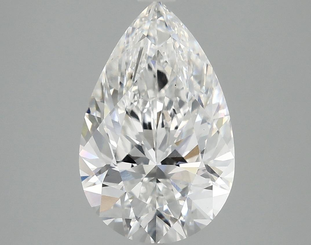 3.06 Carat Pear Shaped Ideal Cut VS1 IGI Certified Lab Grown Diamond