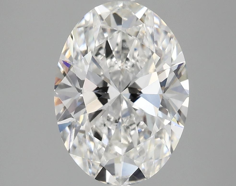 2.5 Carat Oval Shaped Excellent Cut VVS2 IGI Certified Lab Grown Diamond