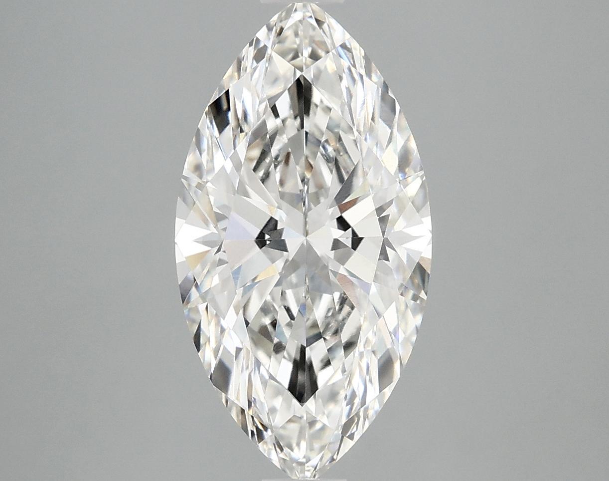 3.0 Carat Marquise Shaped Excellent Cut VVS2 IGI Certified Lab Grown Diamond