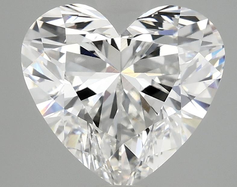 3.06 Carat Heart Shaped Ideal Cut VS2 IGI Certified Lab Grown Diamond