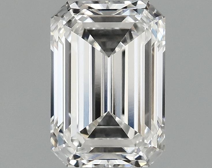 1.06 Carat Emerald Shaped Ideal Cut VVS1 IGI Certified Lab Grown Diamond