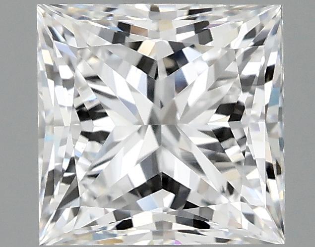 1.88 Carat Princess Shaped Ideal Cut VVS2 IGI Certified Lab Grown Diamond