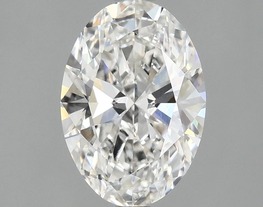 2.08 Carat Oval Shaped Ideal Cut VVS2 IGI Certified Lab Grown Diamond