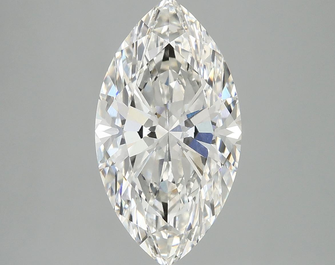 3.06 Carat Marquise Shaped Excellent Cut VVS2 IGI Certified Lab Grown Diamond