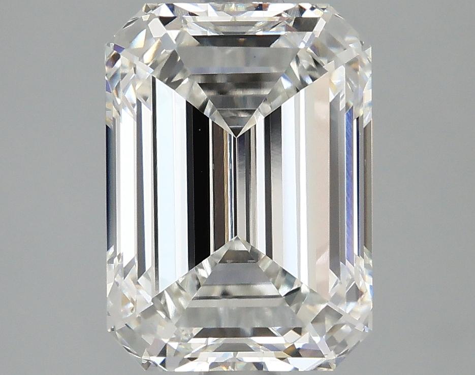 2.91 Carat Emerald Shaped Excellent Cut VVS2 IGI Certified Lab Grown Diamond