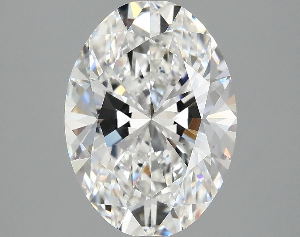 3.08 Carat Oval Shaped Ideal Cut VVS2 IGI Certified Lab Grown Diamond