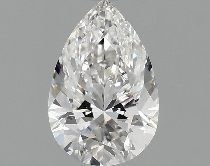 0.97 Carat Pear Shaped Excellent Cut VVS2 IGI Certified Lab Grown Diamond