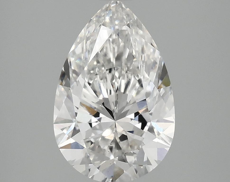 2.52 Carat Pear Shaped Excellent Cut VS2 IGI Certified Lab Grown Diamond