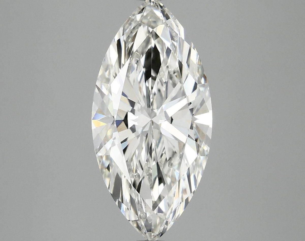 2.99 Carat Marquise Shaped Ideal Cut VVS2 IGI Certified Lab Grown Diamond