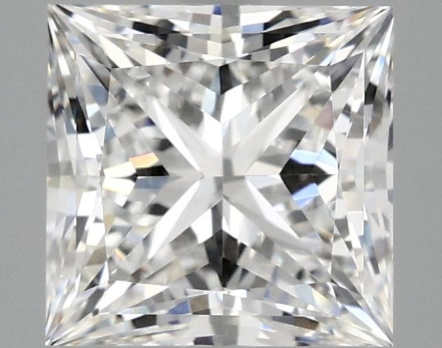 2.55 Carat Princess Shaped Ideal Cut VVS2 IGI Certified Lab Grown Diamond
