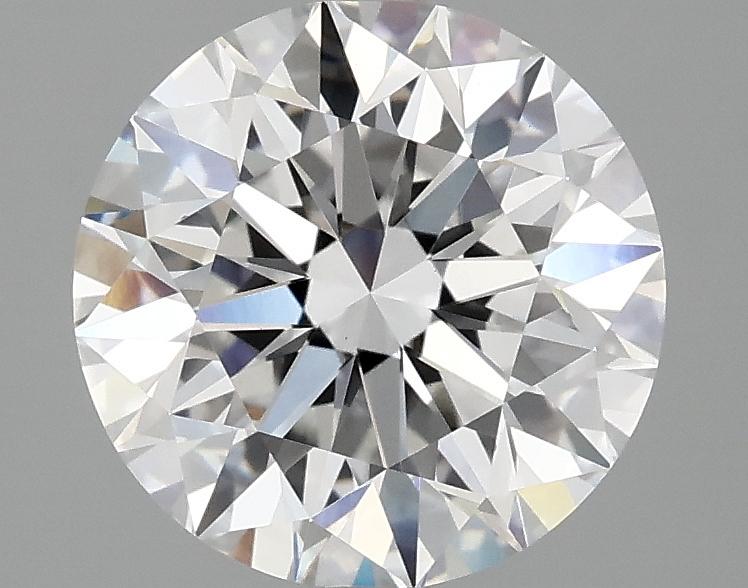 2.54 Carat Round Shaped Excellent Cut VVS2 IGI Certified Lab Grown Diamond