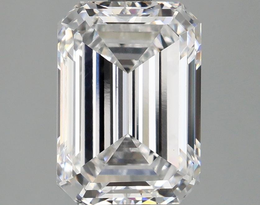 2.98 Carat Emerald Shaped Ideal Cut VS1 IGI Certified Lab Grown Diamond