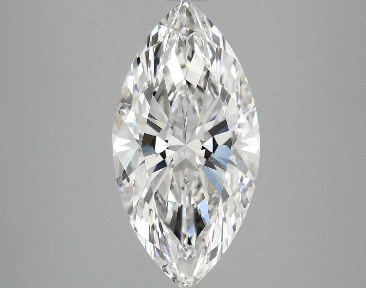 2.99 Carat Marquise Shaped Ideal Cut VVS2 IGI Certified Lab Grown Diamond