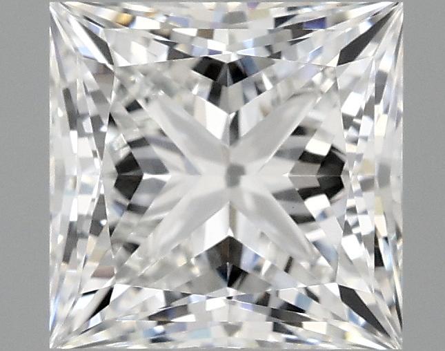 2.08 Carat Princess Shaped Ideal Cut VVS2 IGI Certified Lab Grown Diamond