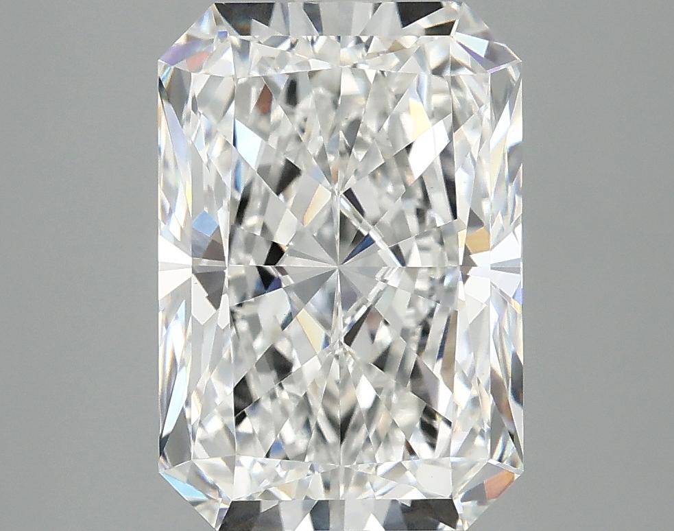 4.08 Carat Radiant Shaped Ideal Cut VVS2 IGI Certified Lab Grown Diamond