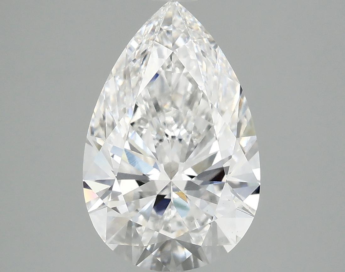 3.07 Carat Pear Shaped Excellent Cut VS2 IGI Certified Lab Grown Diamond