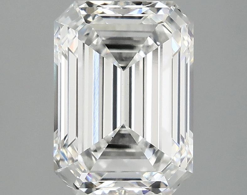 2.56 Carat Emerald Shaped Excellent Cut VS1 IGI Certified Lab Grown Diamond
