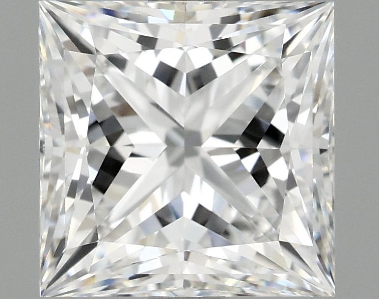 1.98 Carat Princess Shaped Ideal Cut VVS2 IGI Certified Lab Grown Diamond