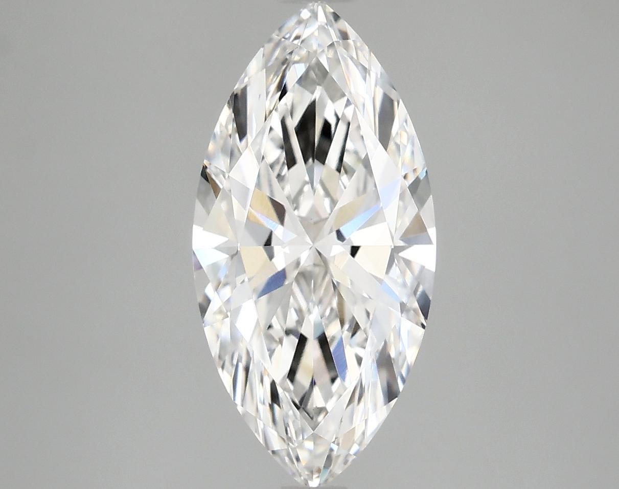 2.41 Carat Marquise Shaped Ideal Cut VVS2 IGI Certified Lab Grown Diamond