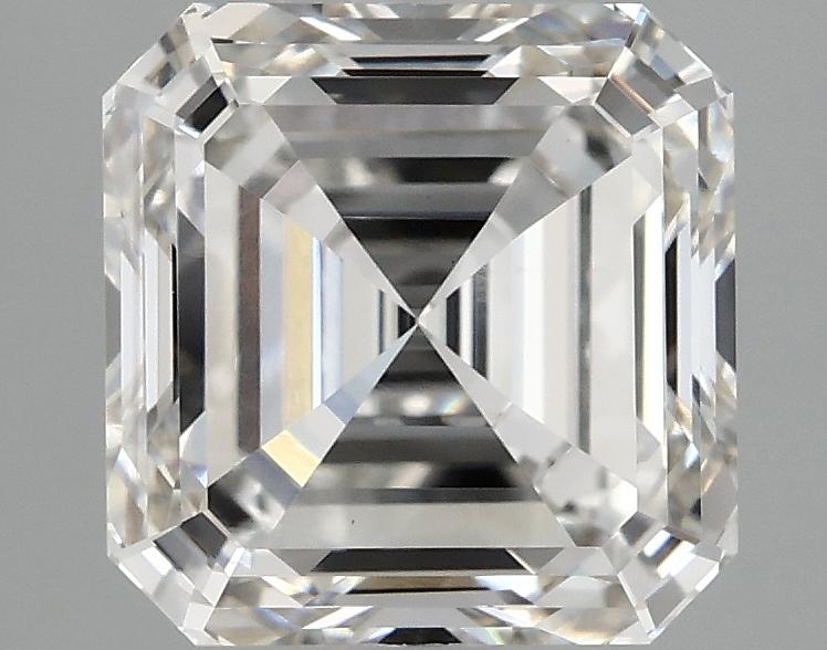 2.47 Carat Asscher Shaped Ideal Cut VVS2 IGI Certified Lab Grown Diamond