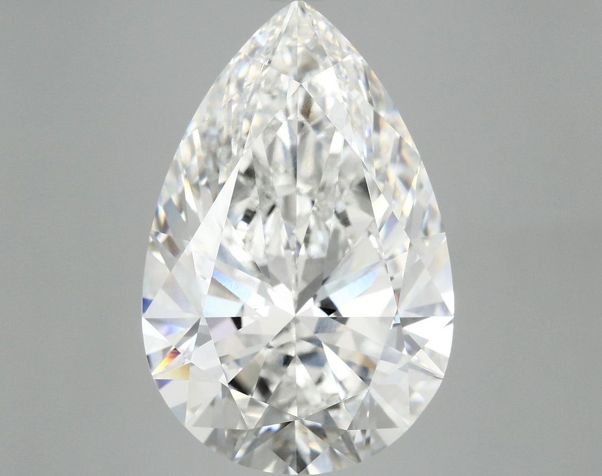 10.1 Carat Pear Shaped Excellent Cut VVS2 IGI Certified Lab Grown Diamond