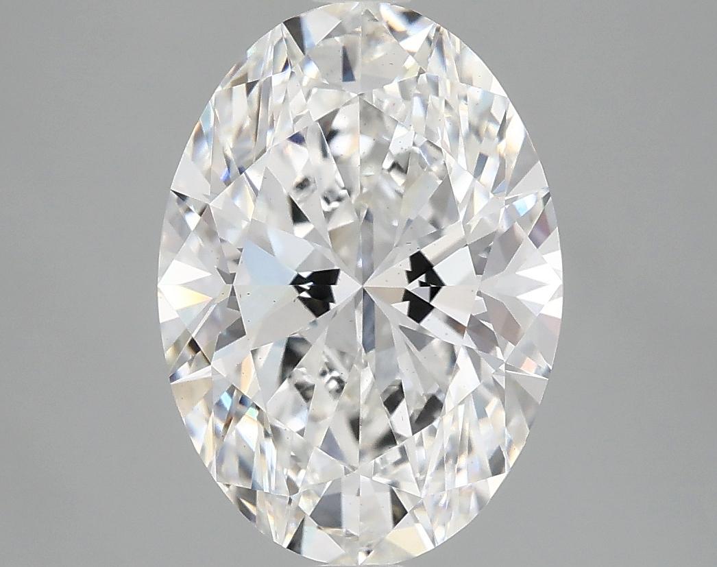 3.7 Carat Oval Shaped Ideal Cut VS2 IGI Certified Lab Grown Diamond