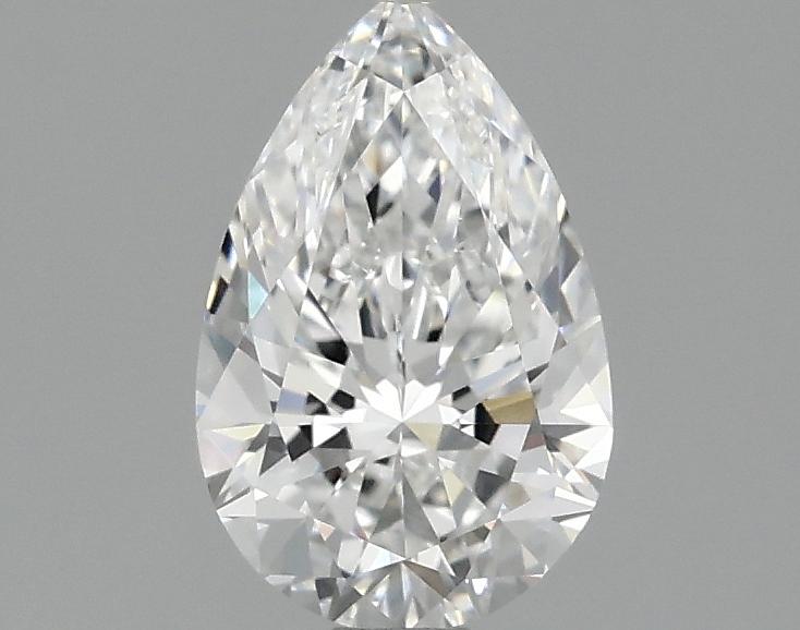 1.08 Carat Pear Shaped Ideal Cut VVS2 IGI Certified Lab Grown Diamond