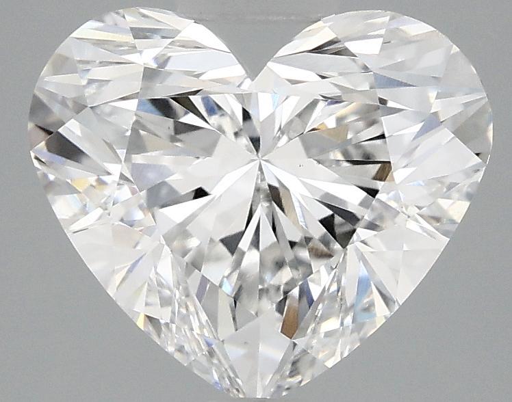 3.08 Carat Heart Shaped Ideal Cut VS1 IGI Certified Lab Grown Diamond