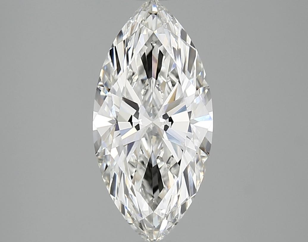 2.08 Carat Marquise Shaped Excellent Cut VVS2 IGI Certified Lab Grown Diamond
