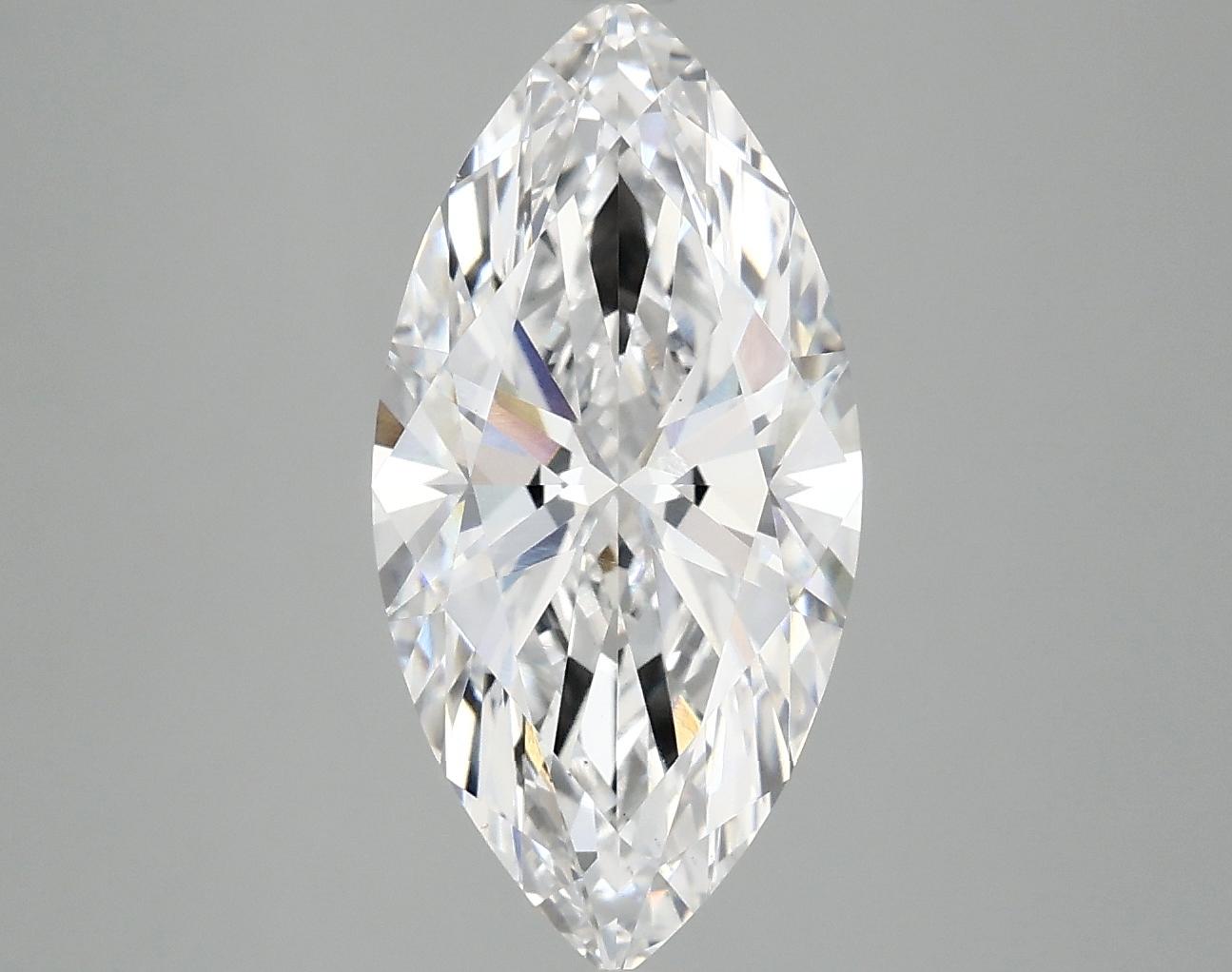 3.03 Carat Marquise Shaped Ideal Cut VS1 IGI Certified Lab Grown Diamond