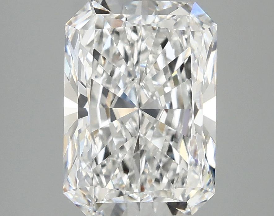 3.08 Carat Radiant Shaped Ideal Cut VVS2 IGI Certified Lab Grown Diamond