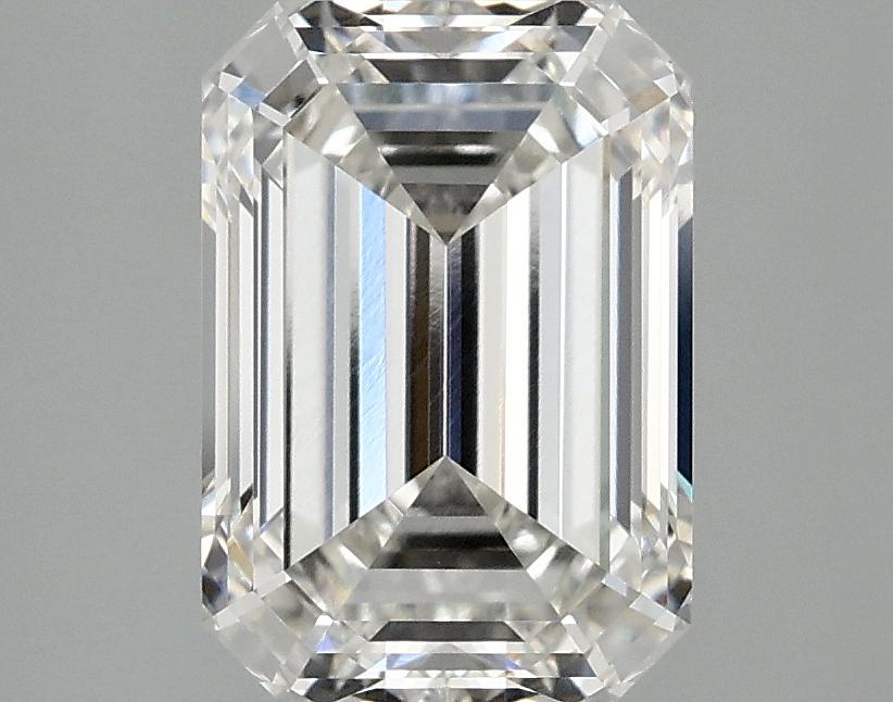 2.93 Carat Emerald Shaped Ideal Cut VVS2 IGI Certified Lab Grown Diamond