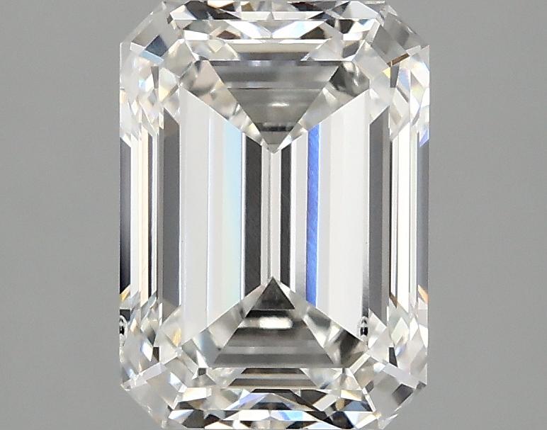 2.52 Carat Emerald Shaped Excellent Cut VS2 IGI Certified Lab Grown Diamond