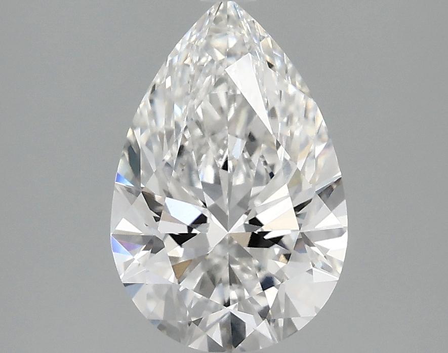 1.79 Carat Pear Shaped Excellent Cut VVS2 IGI Certified Lab Grown Diamond