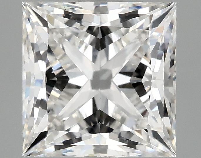 2.58 Carat Princess Shaped Ideal Cut VS1 IGI Certified Lab Grown Diamond