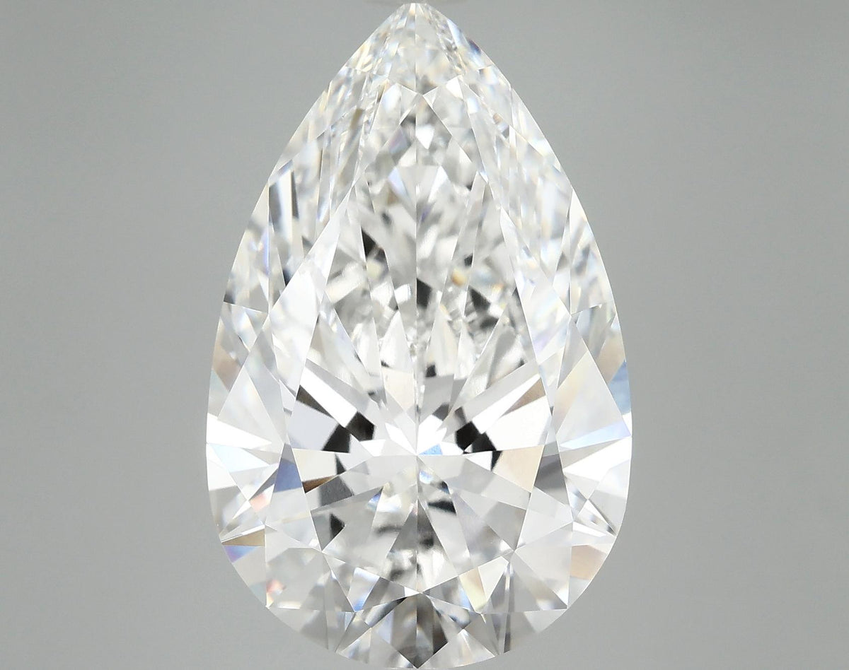 10.7 Carat Pear Shaped Ideal Cut VVS2 IGI Certified Lab Grown Diamond