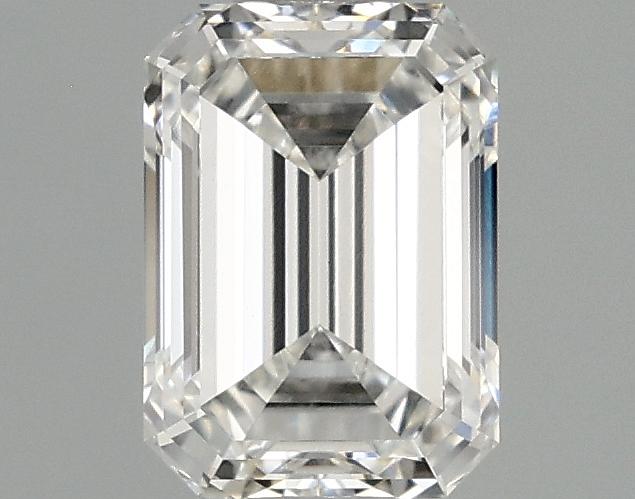 0.96 Carat Emerald Shaped Ideal Cut VS1 IGI Certified Lab Grown Diamond