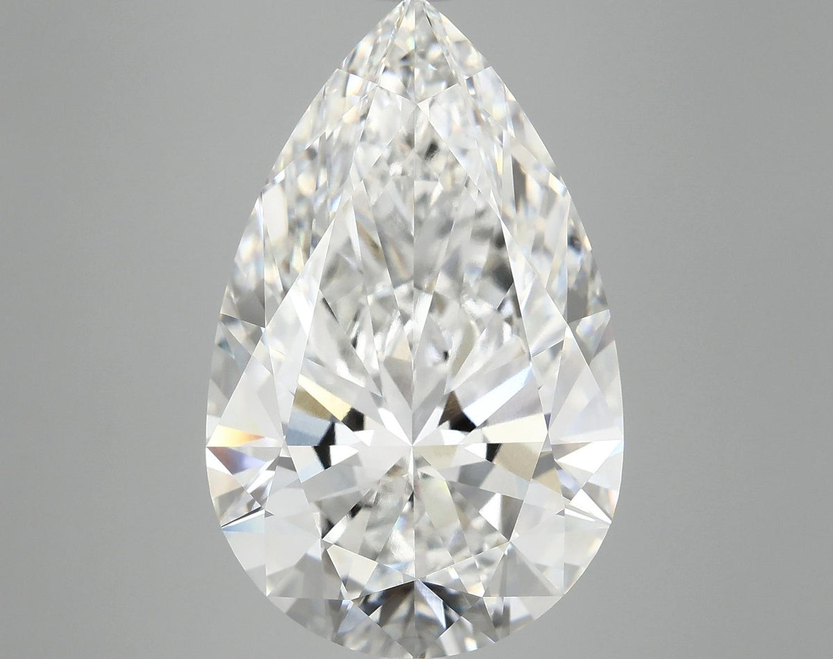 10.43 Carat Pear Shaped Ideal Cut VVS2 IGI Certified Lab Grown Diamond