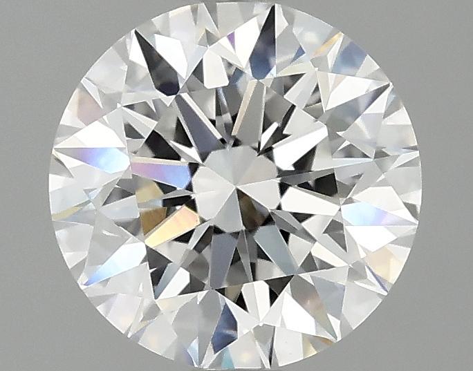 2.07 Carat Round Shaped Excellent Cut VVS2 IGI Certified Lab Grown Diamond