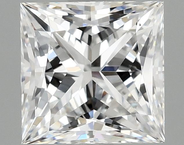 1.58 Carat Princess Shaped Ideal Cut VS1 IGI Certified Lab Grown Diamond