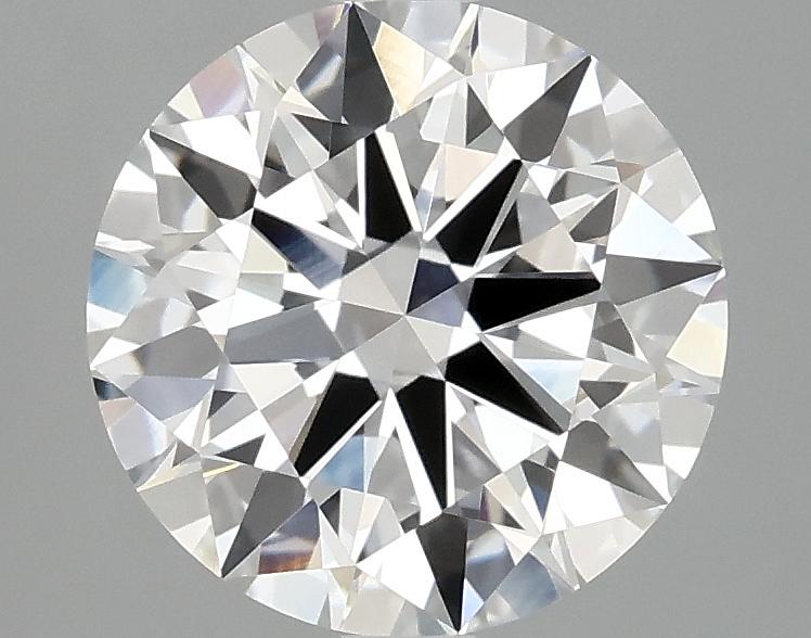 2.58 Carat Round Shaped Ideal Cut VVS2 IGI Certified Lab Grown Diamond