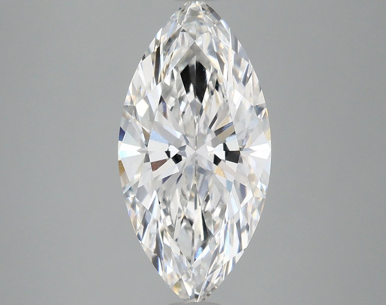 3.09 Carat Marquise Shaped Ideal Cut VS1 IGI Certified Lab Grown Diamond